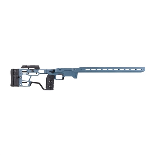 Picture of Mdt ACC ELITE CHASSIS SYSTEM FOR REM 700 SA RH TITANIUM BLUE 106557-TBL 106557TBL
