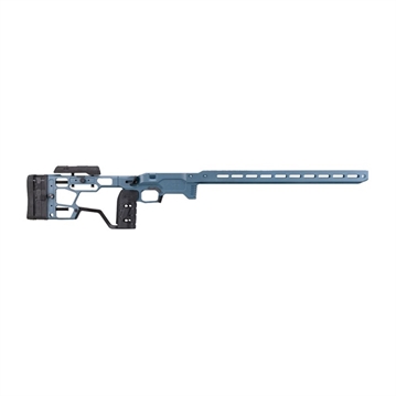 Picture of Mdt ACC ELITE CHASSIS SYSTEM FOR REM 700 SA RH TITANIUM BLUE 106557-TBL 106557TBL