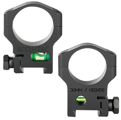 Picture of Accu-Tac 30 MM Scope Rings Flat Black HSR300
