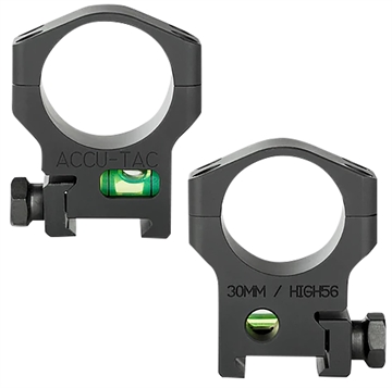 Show details for Accu-Tac 30 MM Scope Rings Flat Black HSR300 Picture of Accu-Tac 30 MM Scope Rings Flat Black HSR300