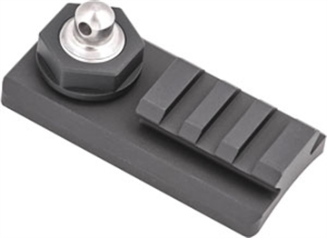 Picture of Accu-Tac Sling Stud Rail Adapter, Anodized Finish, Black Color, Allows Accu-Tac Bipod to mount to Sling Stud SSRA-200