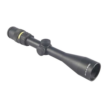 Picture of Trijicon Accupoint Rifle Scope 3-9x40mm Mil-Dot Crosshair w/Amber Dot Reticle 33.8-11.3' FOV 3.6-3.2" ER Matte TR20-2 200004
