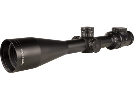 Picture of Trijicon AccuPoint 4-24x50mm Riflescope MOA Ranging Crosshair with Green Dot, 30mm Tube, Satin Black, Exposed Elevation Adjuster with Return to Zero Feature TR32-C-200157