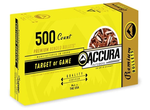 Picture of Accura Premium Powerbond Bullets .380 cal 100 gr FP 500/ct 380 100 FP