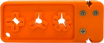 Picture of AccuSharp Broadhead Sharpener & Wrench Tungsten Carbide Sharpener Orange 013C
