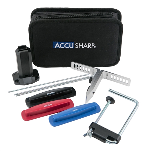 Picture of AccuSharp 3-Stone Precision Set Coarse/Medium/Fine Diamond, Alumina, Ceramic Sharpener Multi Color 060C