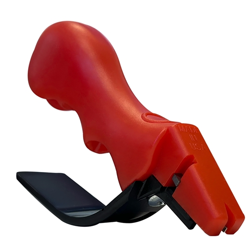 Picture of AccuSharp Sharpener Knife & Scissor Hand Held Diamond-Honed Carbide Sharpener Red 1001C