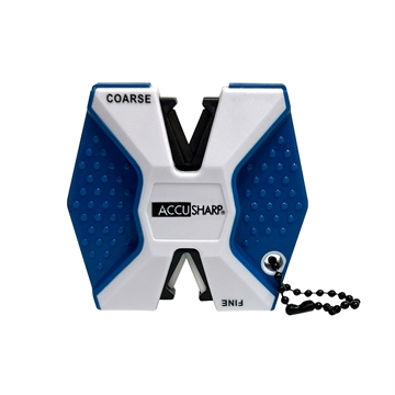 Picture of AccuSharp 2-Step Knife Sharpener Hand Held Diamond Tungsten Carbide Sharpener Coarse/Fine Blue/White 342C