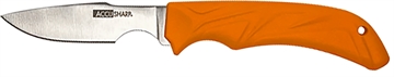 Picture of AccuSharp Caping Fixed Caping 3.50" Stainless Steel Blade/Blaze Orange Ergonomic Anti-Slip Handle 731C