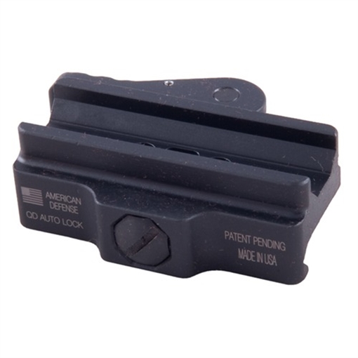 Picture of American Defense Mfg. AD-B2 Modular Base, Quick Detach, Fits Mini ACOG, Black AD-B2-STD