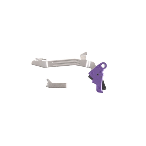 Picture of Apex Tactical Specialties Inc POLYMER ACTION ENHANCEMENT TRIGGER KIT SLIM FRAME PURPLE 102-P117-PUR 102P117PUR