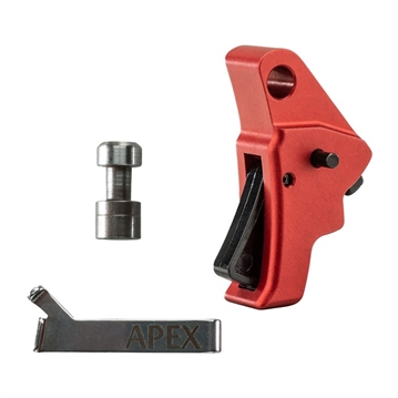 Picture of Apex Tactical Specialties Inc ACTION ENH TRIGGER KIT WITHOUT BAR FOR GLOCK G3/4 RED 102-153