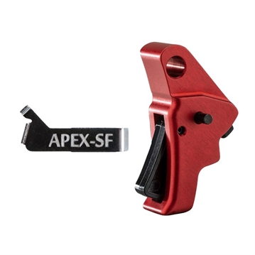 Picture of Apex Tactical Specialties Inc ACT ENH TRIGGER KIT WITHOUT BAR FOR GLOCK SLIM FRAME RED 102-154