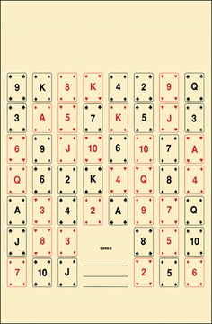 Picture of Action Target Entertainment 52 Playing Cards Paper 22.50" x 24" Multi-Color 100 Per Box CARD2100