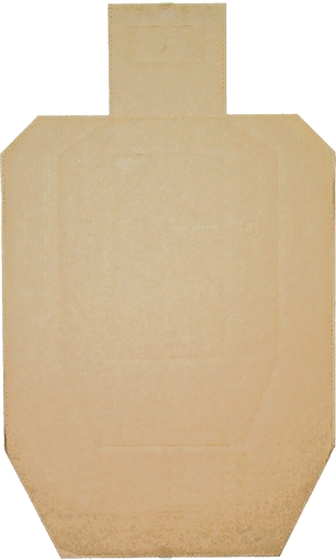 Picture of Action Target IPSC/USPSA Targets Hanging Cardboard 18" x 30" 100Ct IPSC-CB