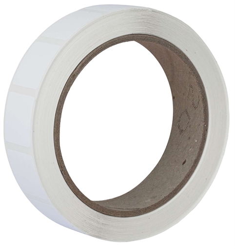 Picture of Action Target PAST/WI, Target Pasters, 7/8" Square Bullet Hole Repair Paster, White, 1000 Per Roll PAST/WI PASTWI