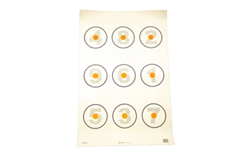 Picture of ACTION TGT BASIC SKILL CIR 100PK SB-3-100