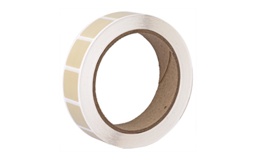 Picture of Action Target , Target Pasters, 7/8" Square Bullet Hole Repair Paster, Buff, 1000 Per Roll PAST/BUFF