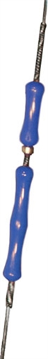 Picture of ADAMS ARMS BOWFISHING FINGER TABS STRING THINGS ROYAL BLUE! M171RYL
