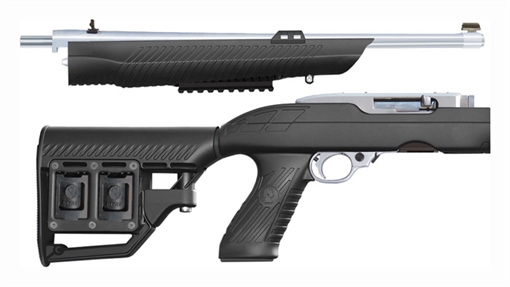 Picture of ADTAC RM-4 STOCK RUGER 10/22 TAKE DOWN TACTICAL BLACK SYN 1081054