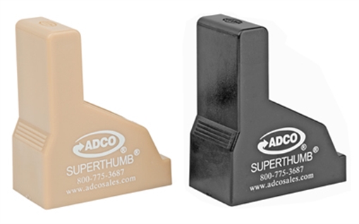 Picture of ADCO ADCO, Mag Loader/Unloader, Super Thumb Loader Pair, 9mm-40SW, Black and Tan ST1PR