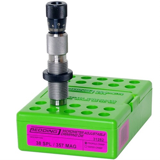 Picture of Redding 38 SPECIAL/357 MAGNUM ADJUSTABLE PROFILE CRIMP DIE 31282