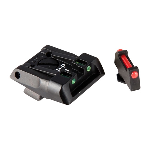 Picture of L.P.A. Sights FULLY ADJUSTABLE SIGHT SET, FIBER OPTIC F/R SPF16GL