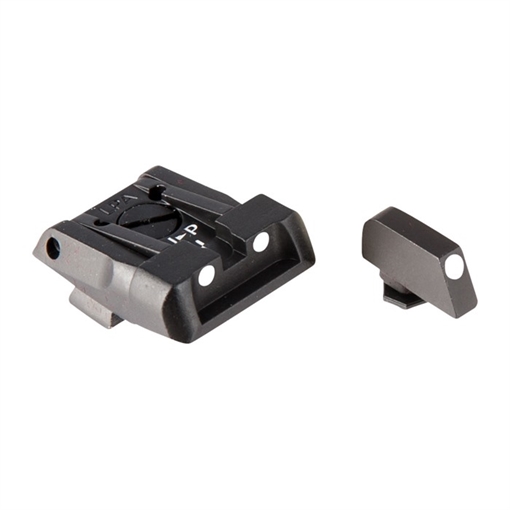Picture of L.P.A. Sights FULLY ADJUSTABEL SIGHT SET, WHITE DOT SPS16GL30