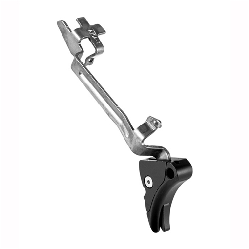 Picture of Lone Wolf Dist. LWD ULTIMATE ADJUSTABLE TRIGGER W/TRIGGER BAR 10/45 BLACK LWD-UAT-A-BLK-1045
