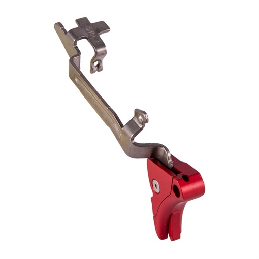 Picture of Lone Wolf Dist. LWD ULTIMATE ADJUSTABLE TRIGGER W/ TRIGGER BAR 9/40 RED LWD-UAT-A-940-RED