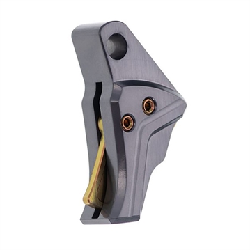 Picture of Tyrant Cnc ITTS TRIGGER FOR GLOCK 43/43X/48 GRY/GLD SCREW TD-G43TRIG-GREY-GOLD