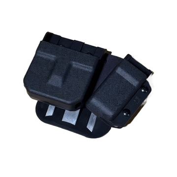 Picture of Zero9 Solutions Zero9 Holsters 6001 Admin Style Combo Kit for Standard Handcuff/Single Pistol Magazine, Black Z9-6001-LS-PAD 840360326262