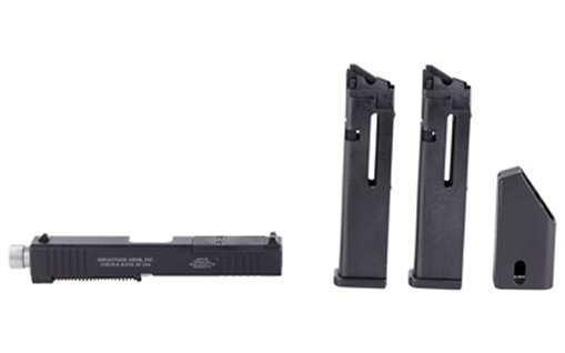 Picture of Advantage Arms Conversion Kit, Dag-C-MOD, 22 LR, 4.02" Threaded Barrel, Fits PSA Dagger, Matte Finish, Black, Fixed Sights, 15 Rounds, 2 Magazines, Includes Range Bag AACDAG-C-MOD