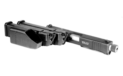 Picture of Advantage Arms Conversion Kit, 17-22G3-MOD, 22 LR, 4.49" Threaded Barrel, Fits Glock 17/22 Gen 3, Optics Ready, Black, Fixed Sights, 15 Rounds, 2 Magazines AAC17-22G3-MOD