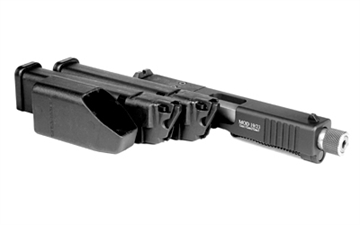 Picture of Advantage Arms Conversion Kit, 19-23G3-MOD, 22 LR, 4.02" Threaded Barrel, Fits Glock 19/23 Gen 3, Optics Ready, Black, Fixed Sights, 15 Rounds, 2 Magazines AAC19-23G3-MOD