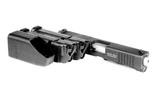 Picture of Advantage Arms Conversion Kit, 19-23G3-MOD-CA, 22 LR, 4.02" Barrel, Fits Glock 19/23 Gen 3, Optics Ready, Black, Fixed Sights, 10 Rounds, 2 Magazines, California Compliant AAC19-23G3-MOD-CA