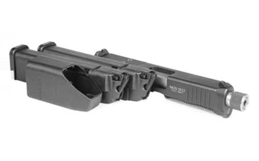 Picture of Advantage Arms Conversion Kit, 19-23G5-MOD, 22 LR, 4.02" Threaded Barrel, Fits Glock 19/23 Gen 5, Optics Ready, Black, Fixed Sights, 15 Rounds, 2 Magazines AAC19-23G5-MOD