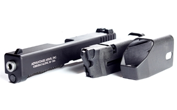 Picture of Advantage Arms Conversion Kit, 22LR, 4.49" Barrel, Fits Glock Generation 4 17/22, Black Finish, 1-10Rd Magazine, Includes Range Bag AAC17-22G4