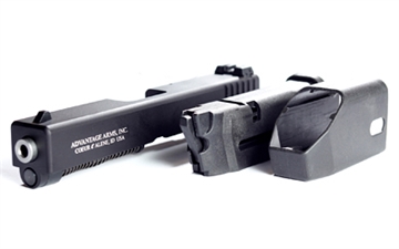 Picture of Advantage Arms Conversion Kit, 22LR, 4.49" Barrel, Fits Glock 17/22, Black Finish, 1-10Rd Magazine, Includes Range Bag AAC17-22G3
