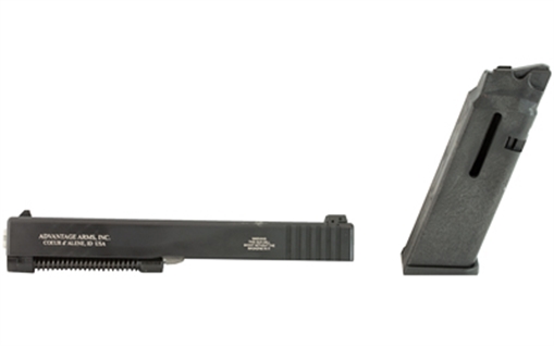Picture of Advantage Arms Conversion Kit, 22LR, 4.6" Barrel, Fits Glock 20/21/20SF/21SF, With Range Bag, Black Finish, 10Rd, 1-10Rd Magazine AACLE20-21