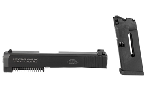 Picture of Advantage Arms Conversion Kit, 22LR, 3.46" Barrel, Fits Glock 26/27 Gen3, With Range Bag, Black Finish, 1-10Rd Magazine AACG26-27G3