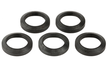 Picture of ATI Outdoors AR-15 Crush Washer 5 Pack, Fits Over 1/2"-28 Threads, Black Oxide Finish A.5.10.2253