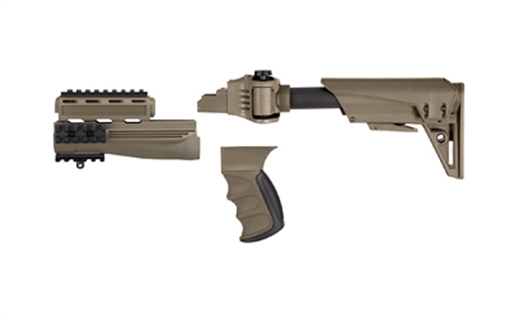 Picture of ATI Outdoors Strikeforce, TactLite, Stock, Flat Dark Earth, Side Folder Stock, Pistol Grip, Forend, AK-47 C.2.20.1250 C2201250