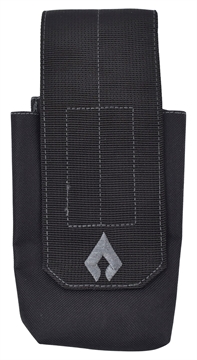 Picture of Advance Warrior Solutions Single Mag Pouch Rifle Black MOLLE ARSMPBL