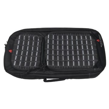 Picture of Advance Warrior Solutions Frame 28" Handgun Case with Backpack Strap Black with Grey FR28RBP-BL/GR/TSA