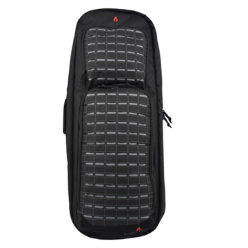 Picture of Advance Warrior Solutions Frame 36" L Backpack with Side Handle, Black Polyester for Tactical Rifle, Molle Front FR36RBP-BL/GR