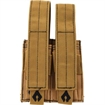 Picture of Advance Warrior Solutions Pistol Double Mag Pouch Tan PDMP-TN
