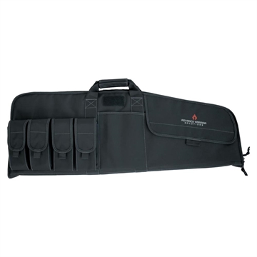 Picture of Advance Warrior Solutions  Raptor 36" Black Polyester for Tactical Rifle, 4 Mag Pouch  RA36RC-BL