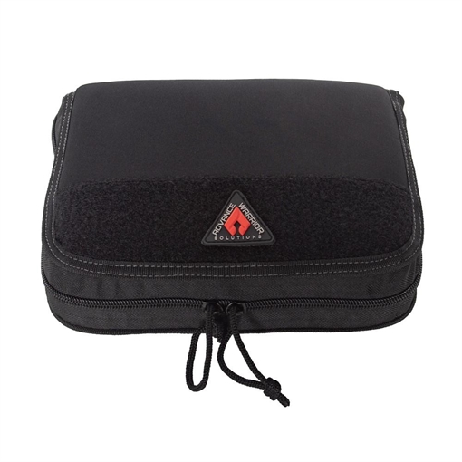 Picture of Advance Warrior Solutions Single Pistol Case 10" Long Black Durable Soft Fabric Compatible w/ Most Standard Sized Pistols SPC10