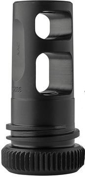 Picture of ADVANCED ARMAMENT COMPANY Blackout Muzzle Brake 22 Cal 1/2"-28 tpi, Black Steel, for AAC 51T Suppressors 64132